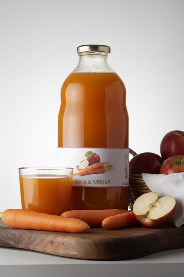 Gusti sok jabuka i mrkva - 1L